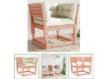 The Living Store Divano Da Giardino Con Braccioli E Cuscini In Legno Massiccio Di Abete Douglas