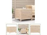 The Living Store Sgabello Da Giardino 62X63,5X53,5 Cm In Legno Di Pino Massiccio
