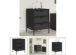 The Living Store Mobile Da Giardino Nero 55X59X80 Cm Poly Rattan
