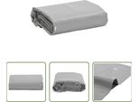 The Living Store Abdeckplane Grau 4X8 M 650 G/M²