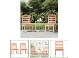 The Living Store Sedie Da Giardino 2 Pezzi 50X48X91,5 Cm In Legno Massiccio Di Abete Douglas