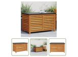 The Living Store Gartenbox 90X48X55 Cm Massivholz Akazie