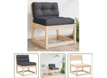 The Living Store Divano Da Giardino Con Cuscini In Legno Di Pino Massiccio