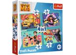 Trefl Trefl Minions Puzzle Set 4 In 1
