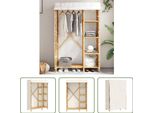 The Living Store Stendibiancheria 110X45X170 Cm Bambus