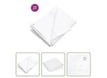 The Living Store Telone 260 G/M² 6X12 M Bianco Hdpe