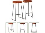 The Living Store Sgabello Gavin 2 Pz. 44X37,5X78 Cm