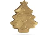 Stampo Da Forno In Silicone - Albero Di Natale - 28 X 25 X 4,5 Cm 1 Pezzo [57273D].