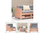The Living Store Divano Da Giardino Con Braccioli E Cuscini In Legno Massiccio Di Abete Douglas