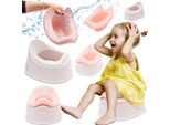 Vasino Trainer Per Bambini Vasino Per Bambini Vasino Per Bambini Vasino Trainer Per Wc Antiscivolo Bianco E Rosa Sun Baby