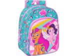 Zaino Scuola My Little Pony Magic Pink Turchese 26 X 34 X 11 Cm