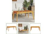 The Living Store Tavolo Da Pranzo Da Giardino 100X55X45 Cm In Legno Massiccio Di Acacia