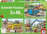 Schmidt Spiele Kipu3X48T.I Miei Veicoli Da Cantiere Preferiti Colorati