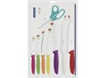 Tramontina - Set Di Coltelli Plenus, Forbici Incluse, 8 Pezzi.