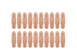 20 Punte Di Contatto In Rame M6 Per Torce Di Saldatura Mig/Mag Binzel 24KD (0,8 Mm)