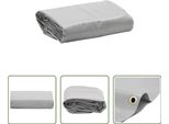 The Living Store Abdeckplane Grau 5X5 M 650 G/M²