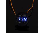 12V-24V Auto Moto Led Dc Display Digitale Voltmetro Impermeabile Zy