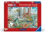 Ravensburger Puzzle Fleroux Rotterdam, 1000 Pz.