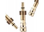 Rosfix Adattatore 1/4" Attacco Rapido – Ricambio Per Idropulitrici Bosch, Black+Decker, Makita E Stanley | 160 Bar, Baionetta, 12 Mm"