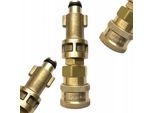 Rosfix Adattatore Per Idropulitrici – Attacco Rapido Da 1/4" | Attacco Bosch Vecchio Tipo | Compatibile Con Modelli A Benzina Ed Elettrici"