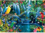 Puzzle Bluebird Parrot Tropics - Giocattolo Colorato Da 500 Pezzi