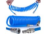 Rosfix Tubo A Spirale – Tubo A Spirale Per Aria Compressa In Poliuretano Di Alta Qualità 8X12 Mm | Lunghezza 5 M, 6-10 Bar