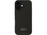Audi Silicone Case Iphone 16 6.1Czarny/Black Hardcase Au-Lsrip16-Q3/D1-Bk