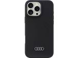 Audi Silicone Case Iphone 16 Pro Max6.9 Czarny/Black Hardcase Au-Lsrip16Pm-Q3/D1-Bk