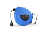 Jopassy 20 M Di Avvolgicavo Prolunga Del Cavo Di Alimentazione Presa Di Corrente Avvolgicavo Automatico Con Funzione Di Riempimento Per Il Montaggio A Parete