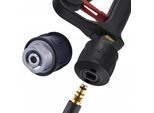 Rosfix Adattatore/Connettore Click-M22 Per Il Collegamento Di Tubi Flessibili, Per Idropulitrici Serie K (K2, K3, K4, K5, K6 K7) (Metallo)