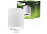 Lumiled Faretto Da Superficie Faretto Da Superficie Faretto Da Superficie Faretto Da Soffitto GU10 Led Faretto Da Soffitto Faretto Da Soffitto Orientabile Lampada Da Soffitto Rotonda Bianco 100Mm