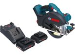Bosch Gkm 18V-50 Sega Circolare Professionale A Batteria Per Metalli 18 V 136 Mm Brushless + 2X Batteria Procore 4,0 Ah + Caricabatterie