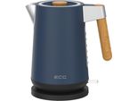 Ecg Rk 1768 Strix Timber Petrol | Bollitore Elettrico | 1,7 Litri | 2200 W |