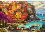 Grafika Puzzle Chuck Pinson - Gioco Di Posa Una Bella Giornata Alle Cinque Terre - 1000 Pezzi