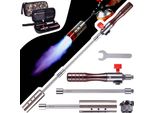 Set Di Tre Bruciatori A Gas Tc Technic UP309 Con Manicotto In Tela E Attacco Da 7/16" Con Adattatore A Baionetta"