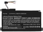 Coreparts Laptop Battery 41.04Wh Li-Polymer 11.4V 3600Mah - Batterie - 3.600 Mah (0B200-03680200-CP)