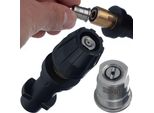 Rosfix Lancia Mini – Ugello A Getto Piatto | Lunghezza 10 Cm, 160 Bar, 60°C | Attacco A Baionetta, Compatibile Con Karcher K2-K7