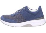 Gabor Rollingsoft Scarpe Da Donna - Scarpe Da Ginnastica Sportive Stringate Blu Tempo Libero Nuovo