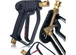 Rosfix Pistola Per Idropulitrice Ad Alta Pressione Da 5000 Psi Con Filettatura Di Collegamento Da 22 Mm E Attacco Rapido Da 1/4""