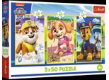 Trefl Trefl Paw Patrol Puzzle Set Our Dogs, 3X50 Pcs