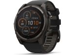 Garmin Fenix 8 Multisportuhr, 51 Mm, Sapphire Solar Edition, Nero/Grigio