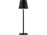 Lampada Da Tavolo Portatile A Led Per Esterni Nera Atlis Italux TB-2821-BK