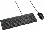 Kensington KM100 Eq, Cavo, Usb, Interruttore A Membrana, Qwerty, Nero, Include Mouse