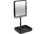 5 Five Simply Smart - Specchio "Vetro"" Girevole Nero 30X15,2Cm"