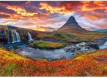 Puzzle Alipson Kirkjufellsfoss Cascata Islanda 500 Pezzi