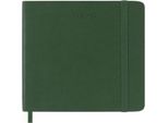 Moleskine Daily Planner, Agenda Giornaliera 2026 12 Mesi, Con Copertina Morbida E Chiusura Elastica, Formato Pocket 9X14, Colore Verde