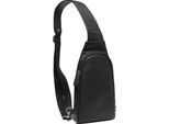 The Chesterfield Brand Pelle Borsa A Tracolla Bowey Sling Bag Black Nero
