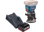 Bosch Gkf 18V-8 Posa Professionale Per Bordi A Batteria 18 V 8,0 Mm Senza Spazzole + 1X Batteria Ricaricabile 4,0 Ah + Caricabatterie