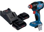 Bosch Gdx 18V-210 C Avvitatore A Impulsi Professionale A Batteria 18 V 210 Nm Senza Spazzole + 2X Batteria Ricaricabile Procore 4,0 Ah + Caricabatterie