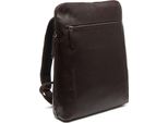 The Chesterfield Brand Zaino Con Scomparto Per Laptop Filmore Backpack Brown Marrone Scuro